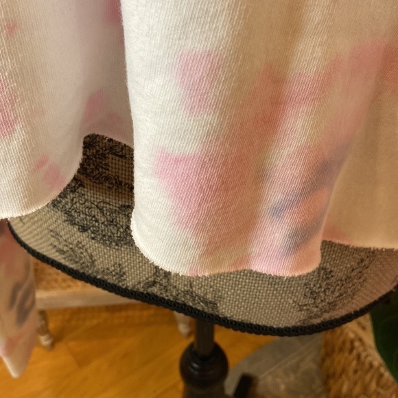 Wild fable cropped pink tie dye hoodie nwt - Picture 4 of 7